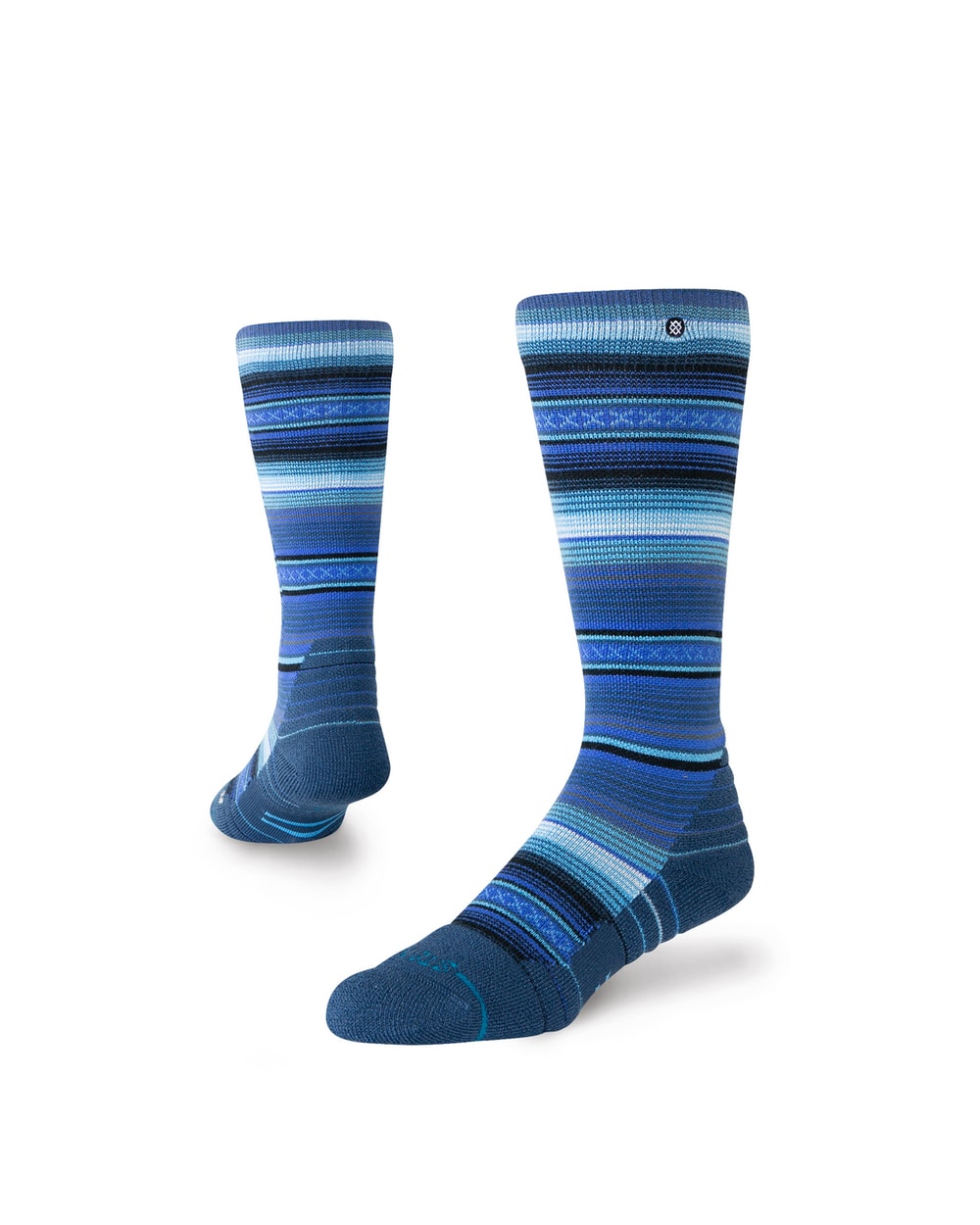 Stance Kids Curren Mid Wool Snow OTC Socks - Blue