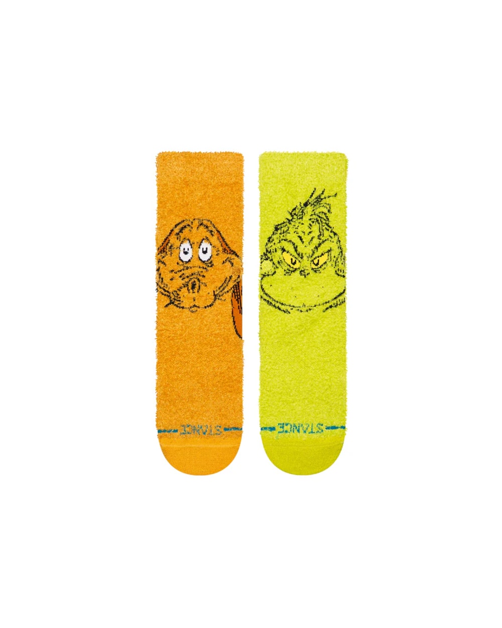 Stance Kids The Grinch x Stance Grinch And Max Crew Socks