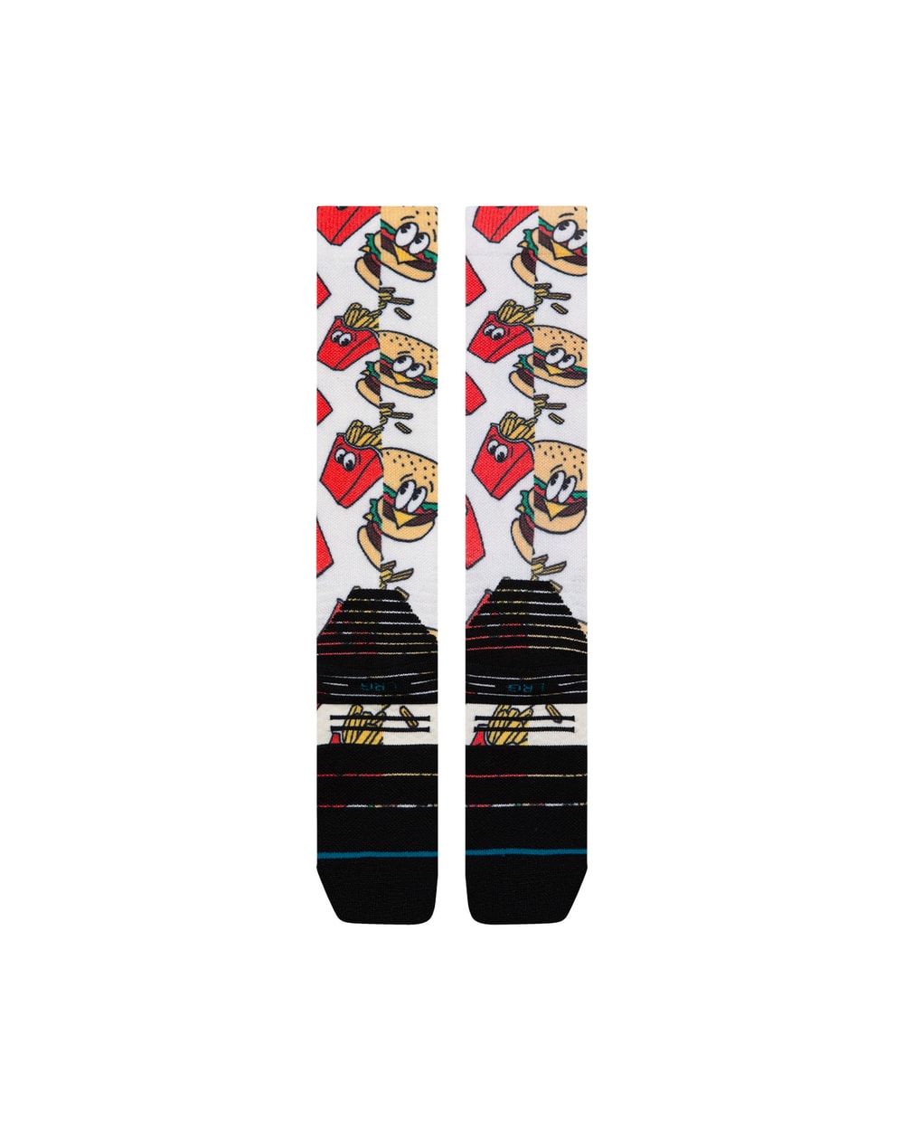 Stance Men's Combo Meal Mid Poly Snow OTC Socks - Red detail 2