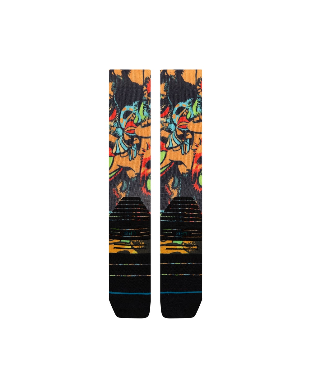 Stance Men's Mushies Mid Snow OTC Socks - Black detail 2