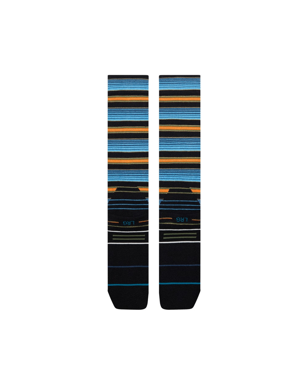 Stance Men's Serape Mid Poly Snow OTC Socks - Windward Blue detail 2