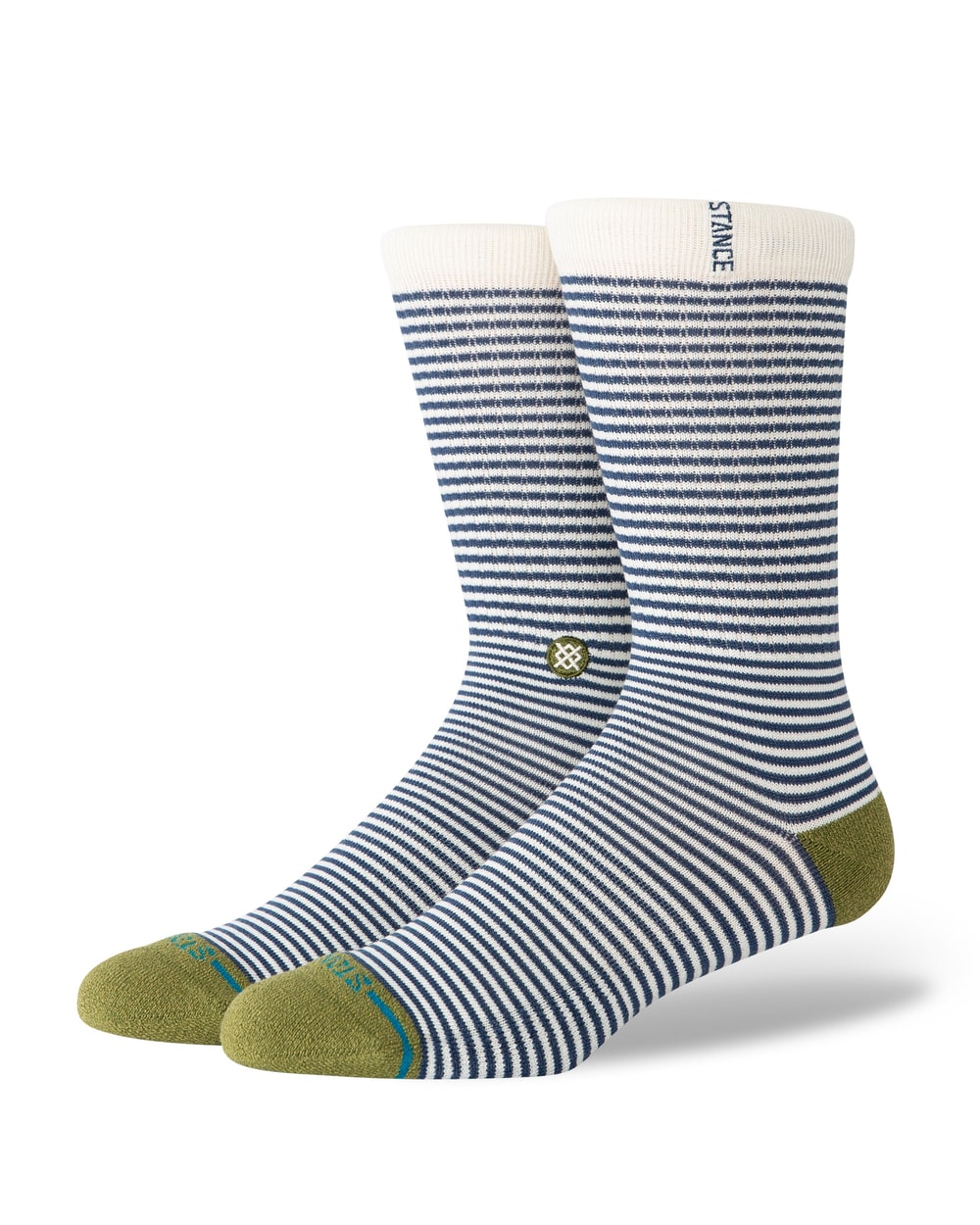 Stance Mini Bar Crew Socks - Olive