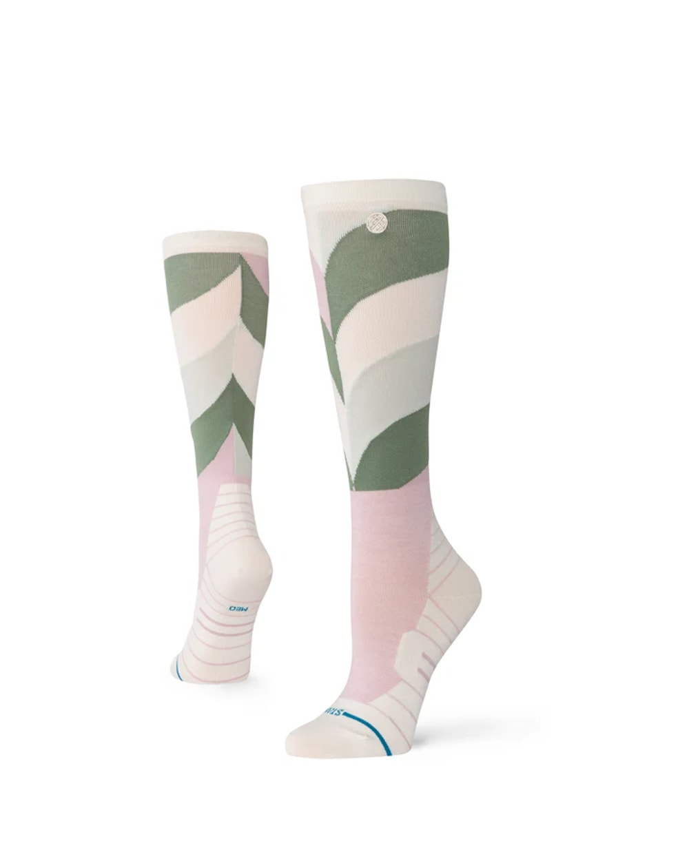 Stance Women's Geo Petals Wool Snow OTC Socks