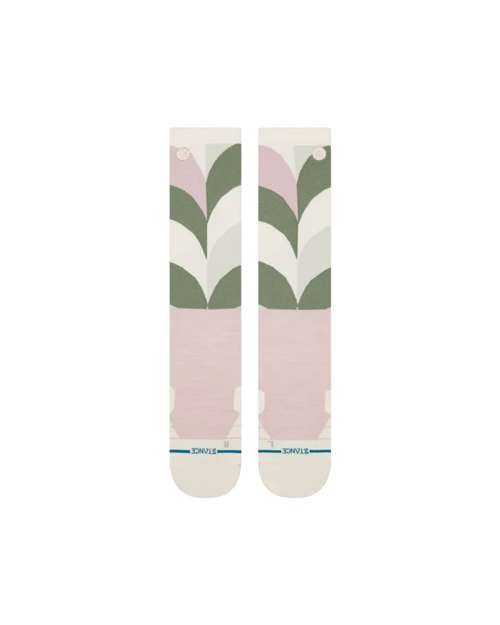 Stance Women's Geo Petals Wool Snow OTC Socks