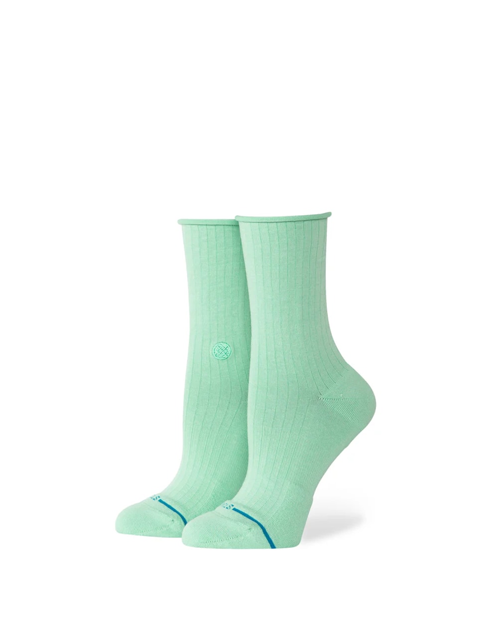 Stance Women's Rolled Cuff Quarter Socks
