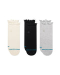 Stance Women's Ruffle Icon Quarter Socks 3 Pack
