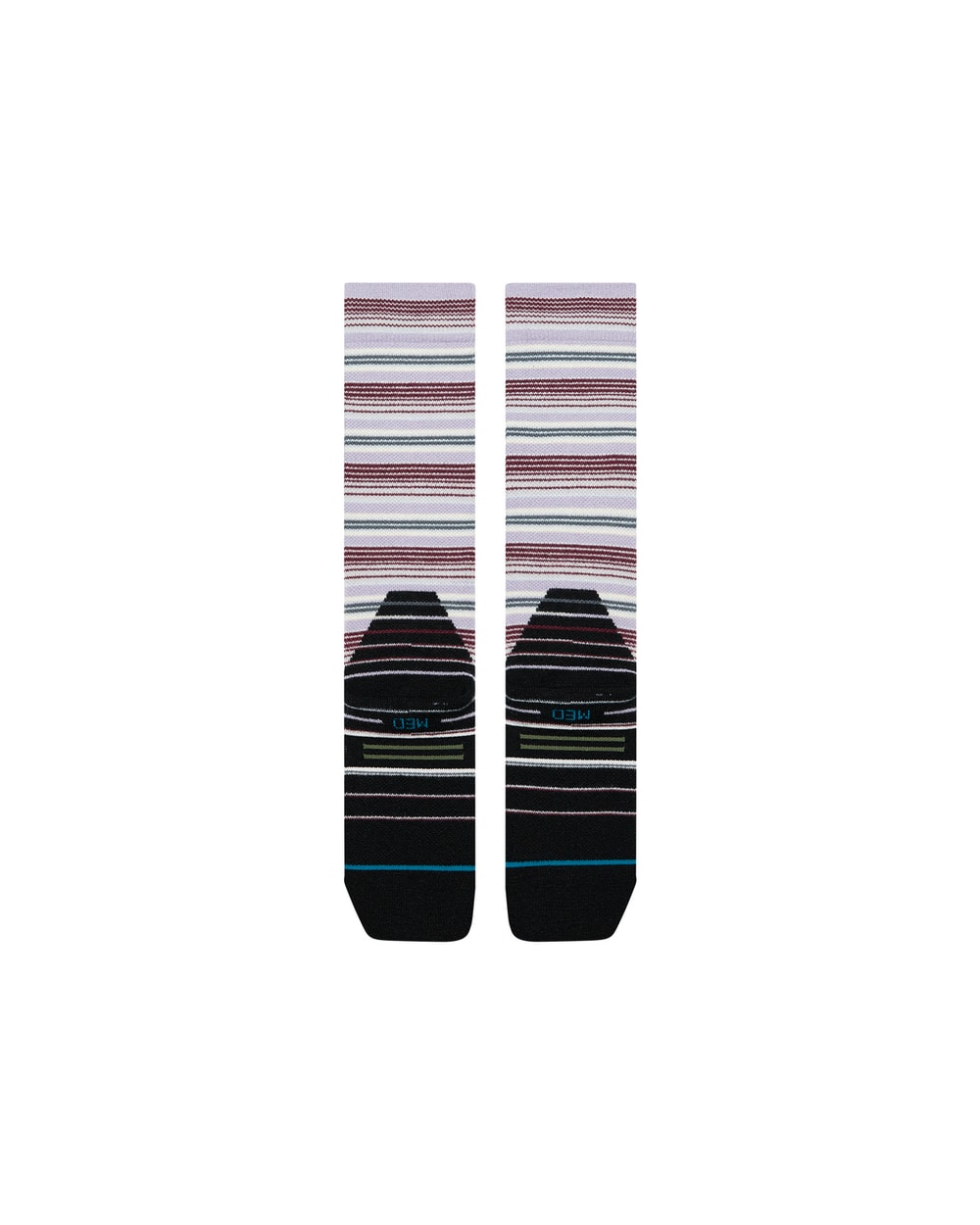Stance Women's Serape Mid Wool Snow OTC Socks - Lilac detail 2