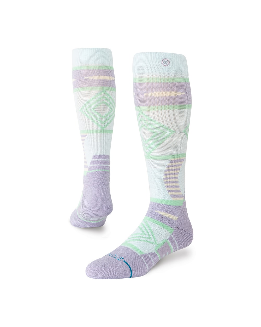 Stance Women's Temple Mid Poly Snow OTC Socks - Sage