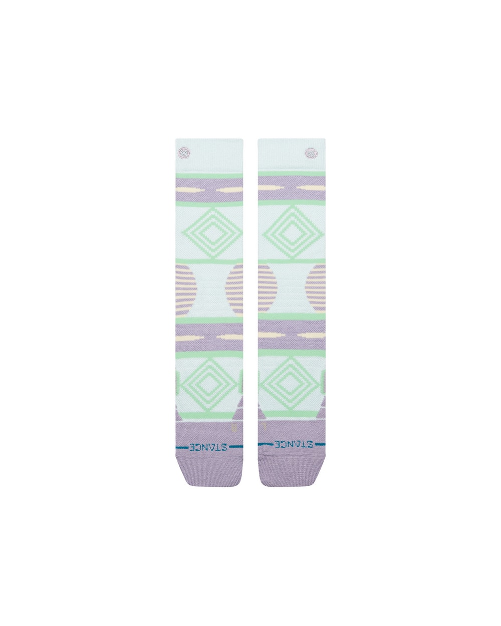 Stance Women's Temple Mid Poly Snow OTC Socks - Sage detail