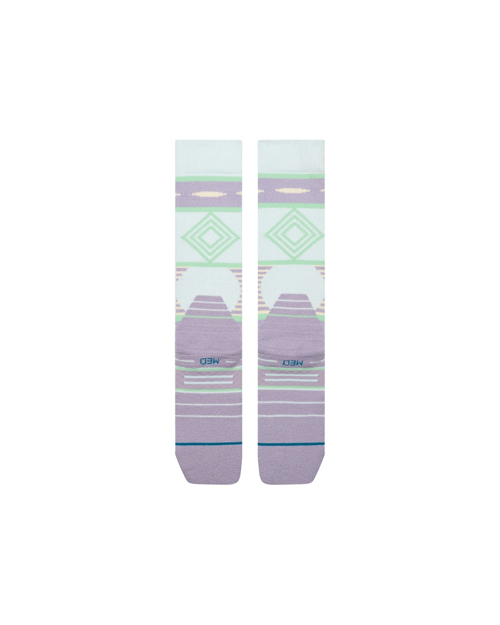 Stance Women's Temple Mid Poly Snow OTC Socks - Sage detail 2