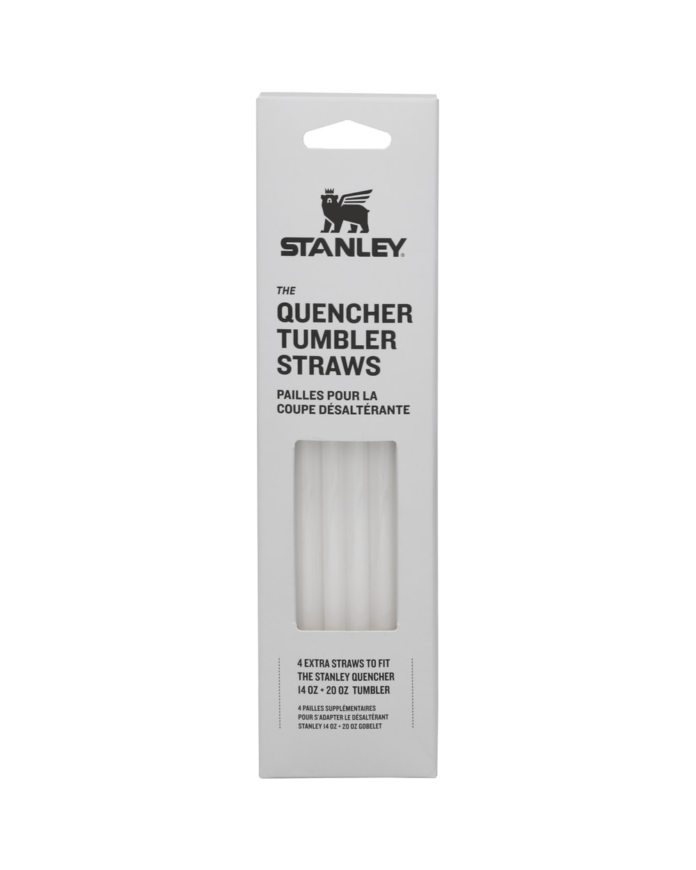 Stanley Adventure Quencher Travel Tumbler Straws | 14 OZ to 20 OZ | 4-Pack