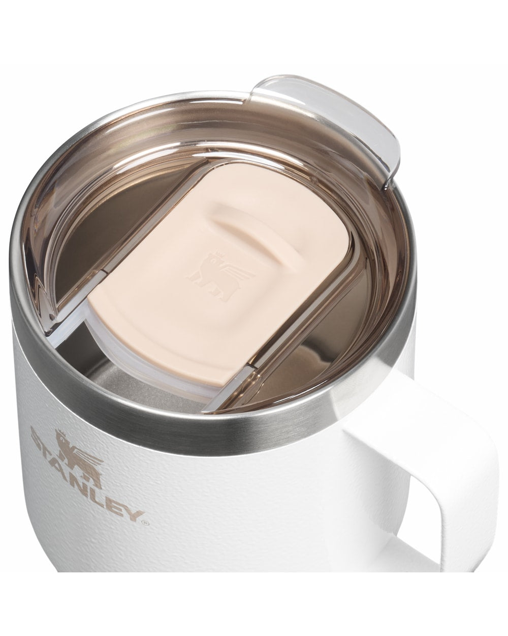 Stanley The Everyday Camp Mug 12oz - HAMMERTONE FROST - lid detail
