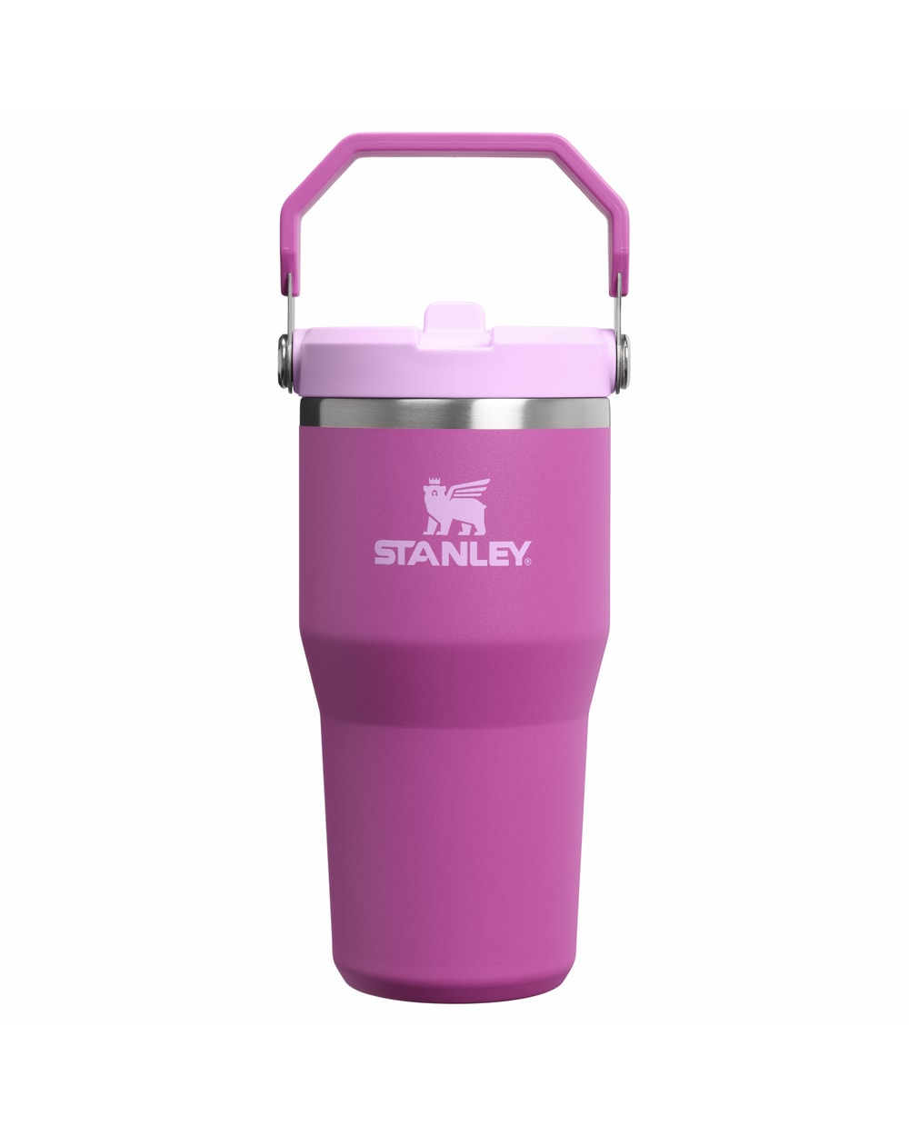 Stanley The Iceflow Flip Straw Tumbler 20oz - Dark Blossom, front view