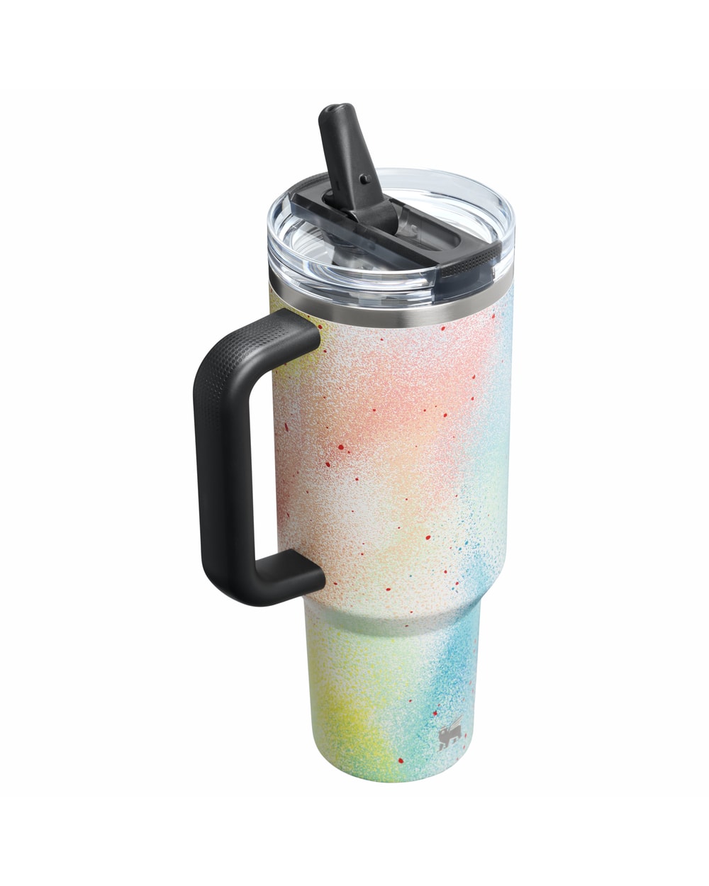 Stanley Quencher ProTour Flip Straw Tumbler 40oz Atomic Techgrain back