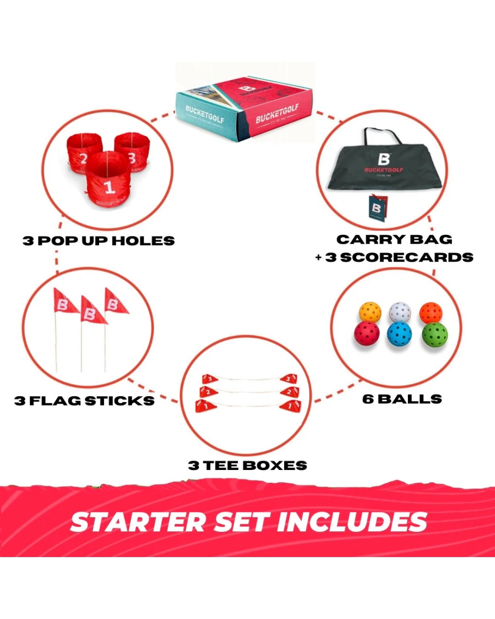 Starter 3 Hole Course Set