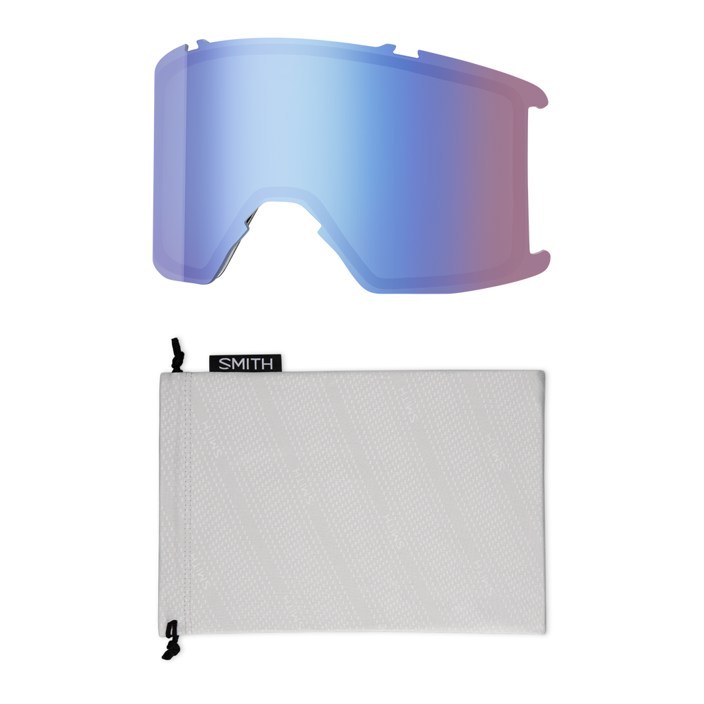 Smith Stash XL Goggles - included spare lens and microfiber bag