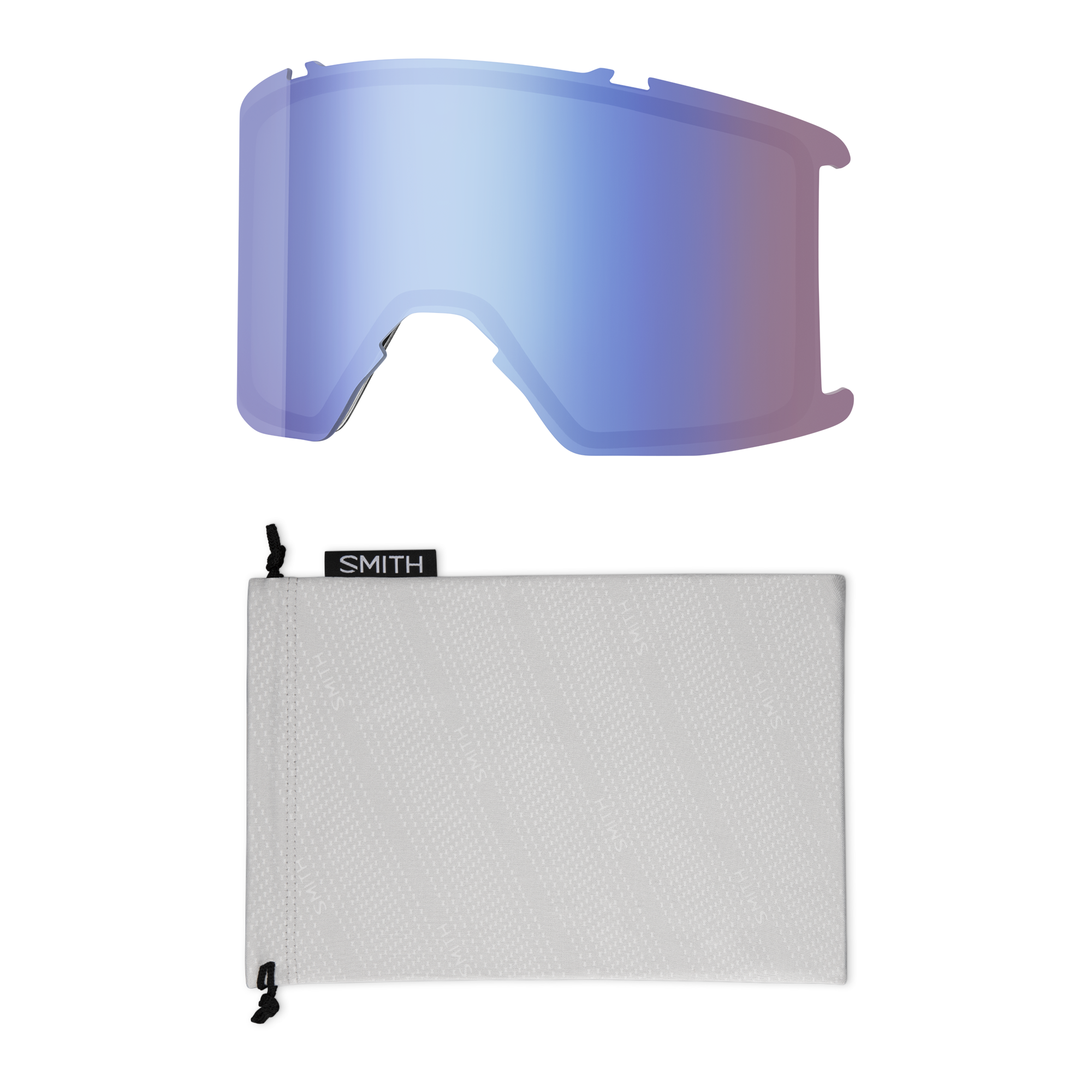 Smith Stash XL Goggles - included spare lens and microfiber bag