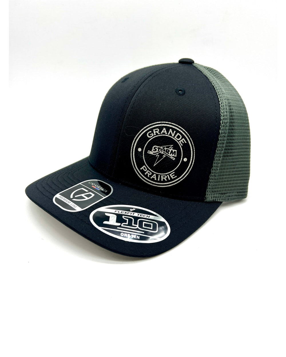 Storm Leather Patch Trucker Cap