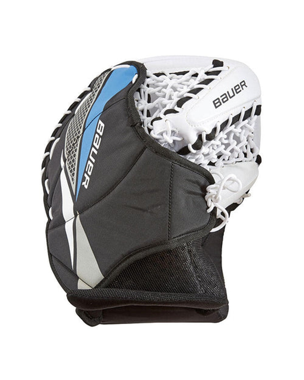 Street Hockey Junior Goalie Catch Glove- White/Black