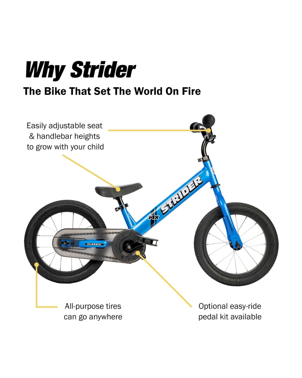 Strider 14x Classic Balance Bike