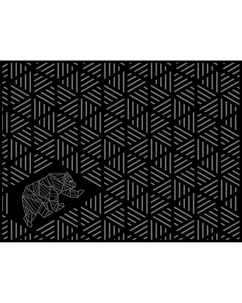 Kuma Striped Peaks Outdoor Mat - 12’ x 9’