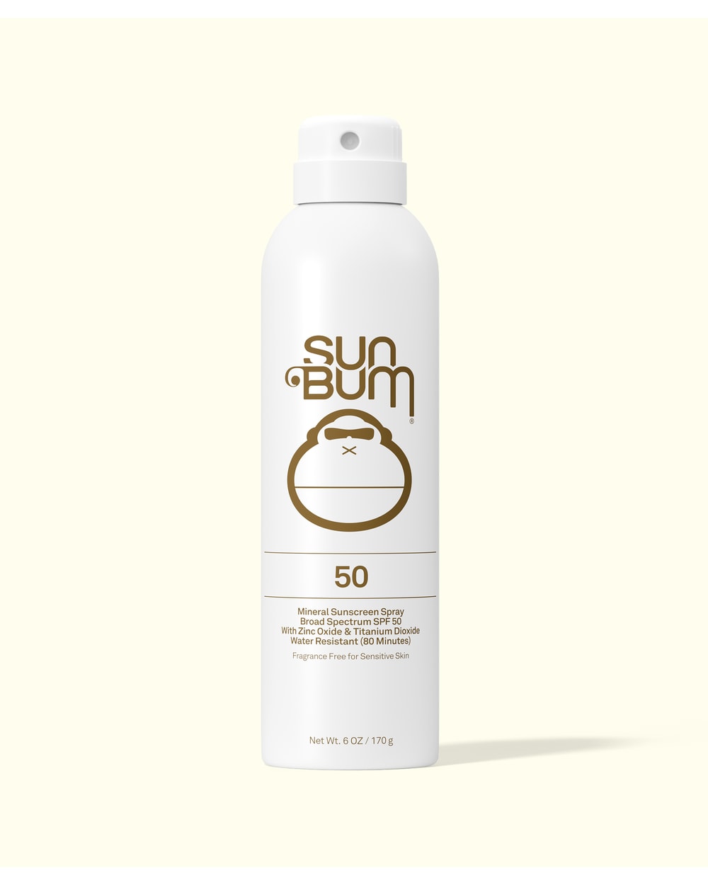 Sun Bum Mineral SPF 50 Sunscreen Spray, front