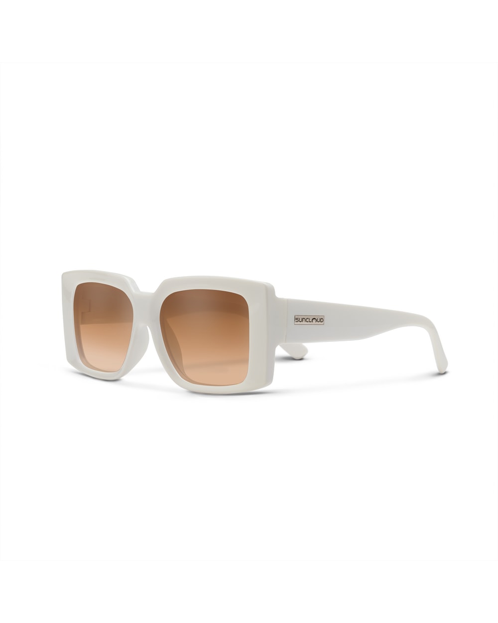 Suncloud Astoria Sunglasses - Ivory/Brown