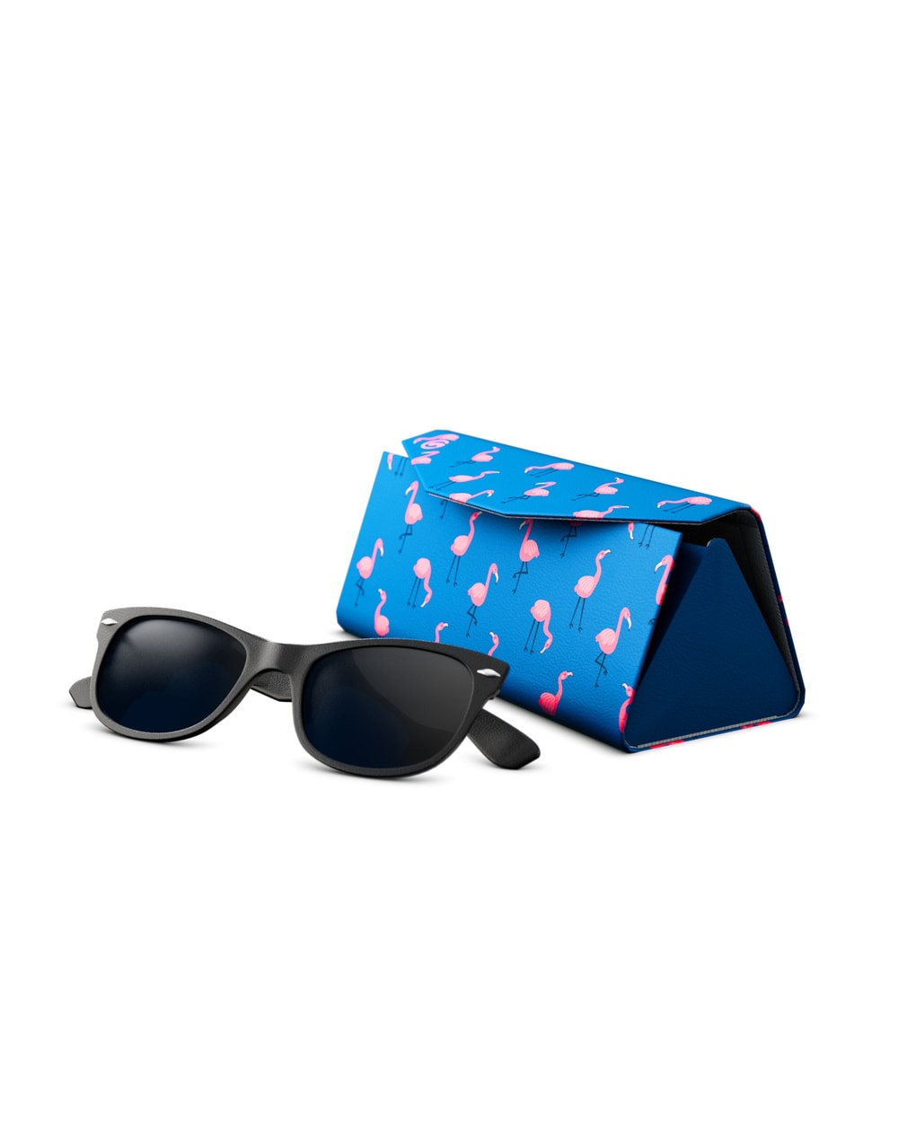 Sunny Soc Sunglass Case - FLAMINGOS