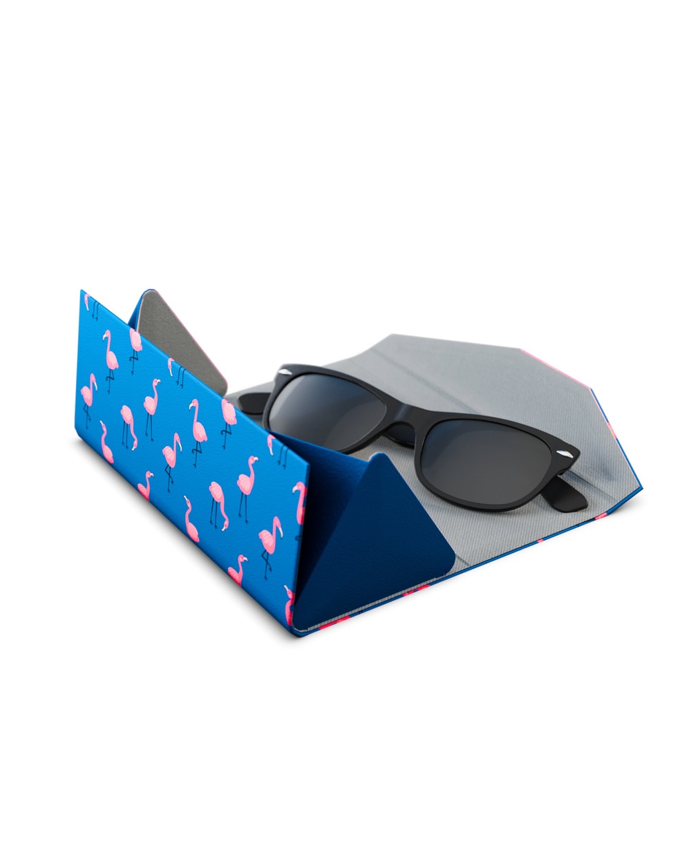 Sunny Soc Sunglass Case - FLAMINGOS