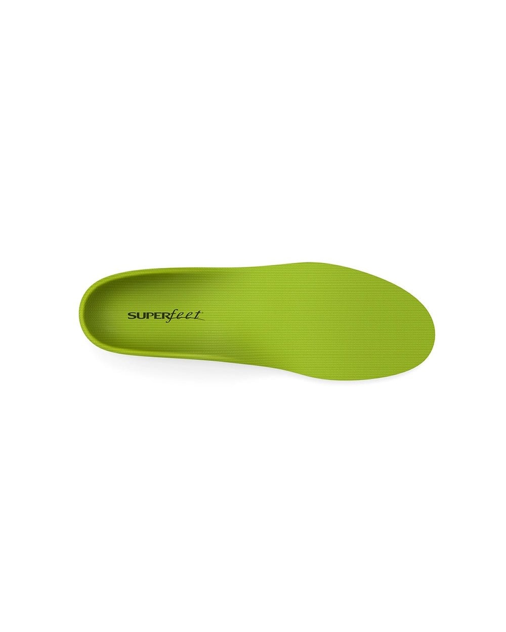 Superfeet Green Insoles - top view