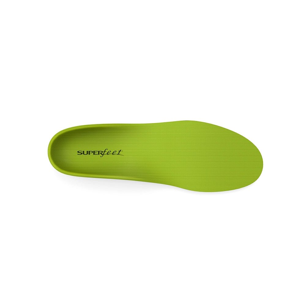 Superfeet Green Insoles - top view