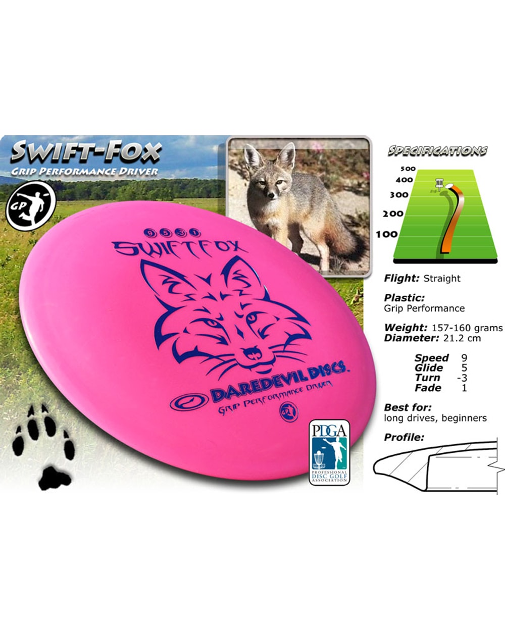 Swift Fox Fairway Driver