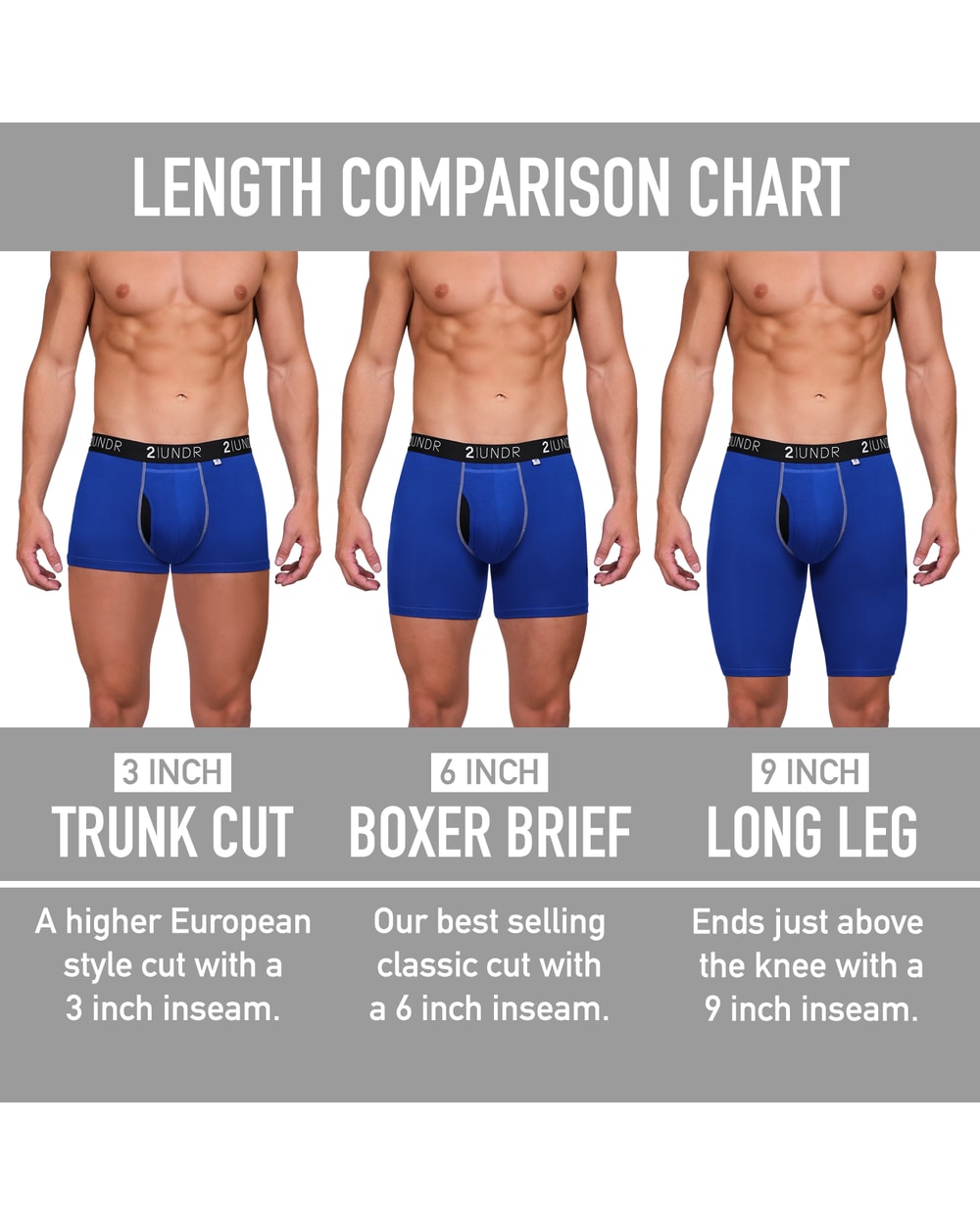 Swing Shift Boxer Brief- Banathlete Grey
