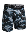 2UNDR Swing Shift Boxer Brief- Great White