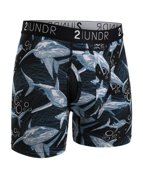 2UNDR Swing Shift Boxer Brief- Great White
