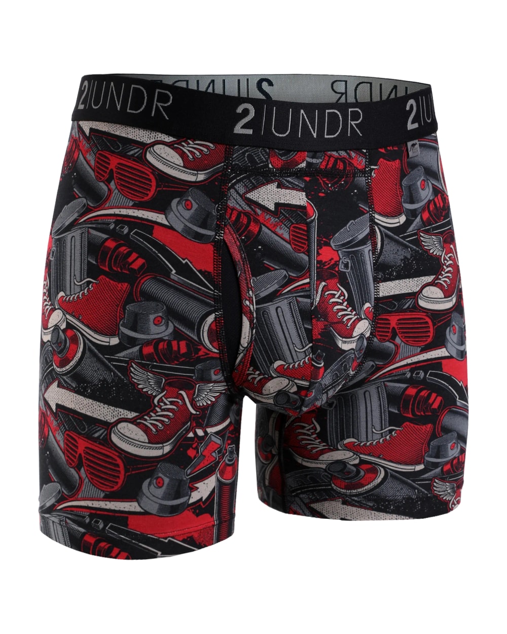 2UNDR Swing Shift Boxer Brief - Sneakers