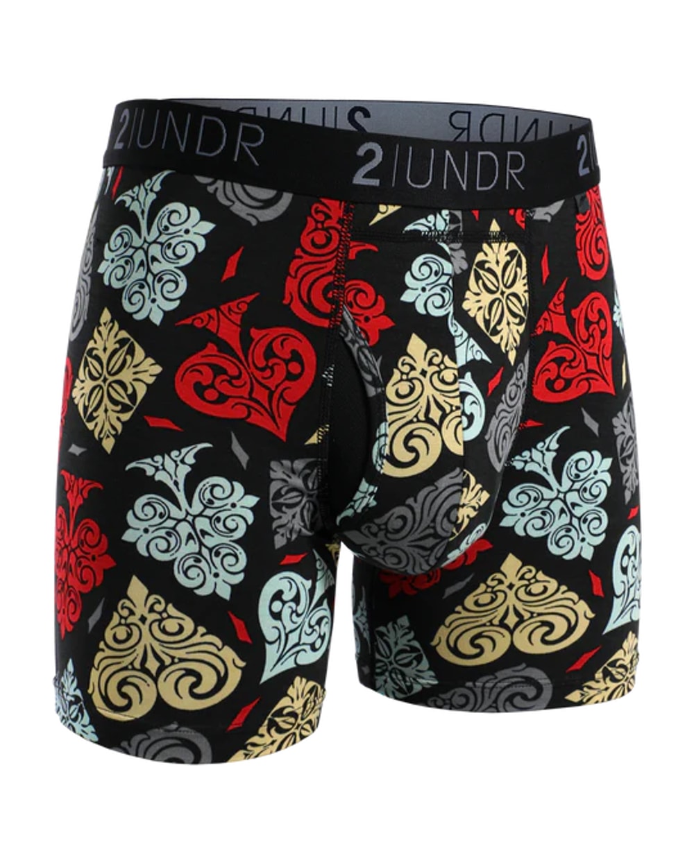 2UNDR Swing Shift Boxer Brief - Spades