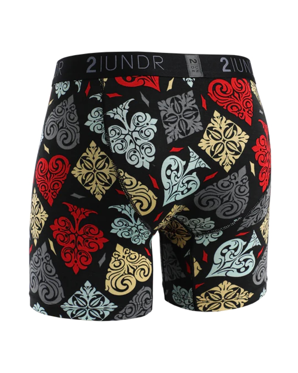 2UNDR Swing Shift Boxer Brief - Spades