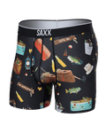 Volt Boxer Brief - Catch Phrases/Black