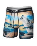 Saxx Volt Breathable Mesh Boxer Brief - I Dream of Tahoe-Multi