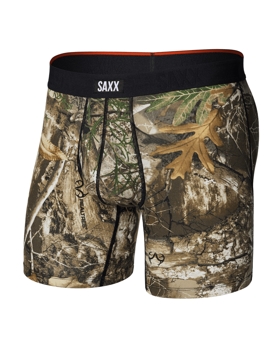 Saxx Vibe Xtra Soft Comfort Soft Comfort Boxer Brief - Realtree Edge-Multi