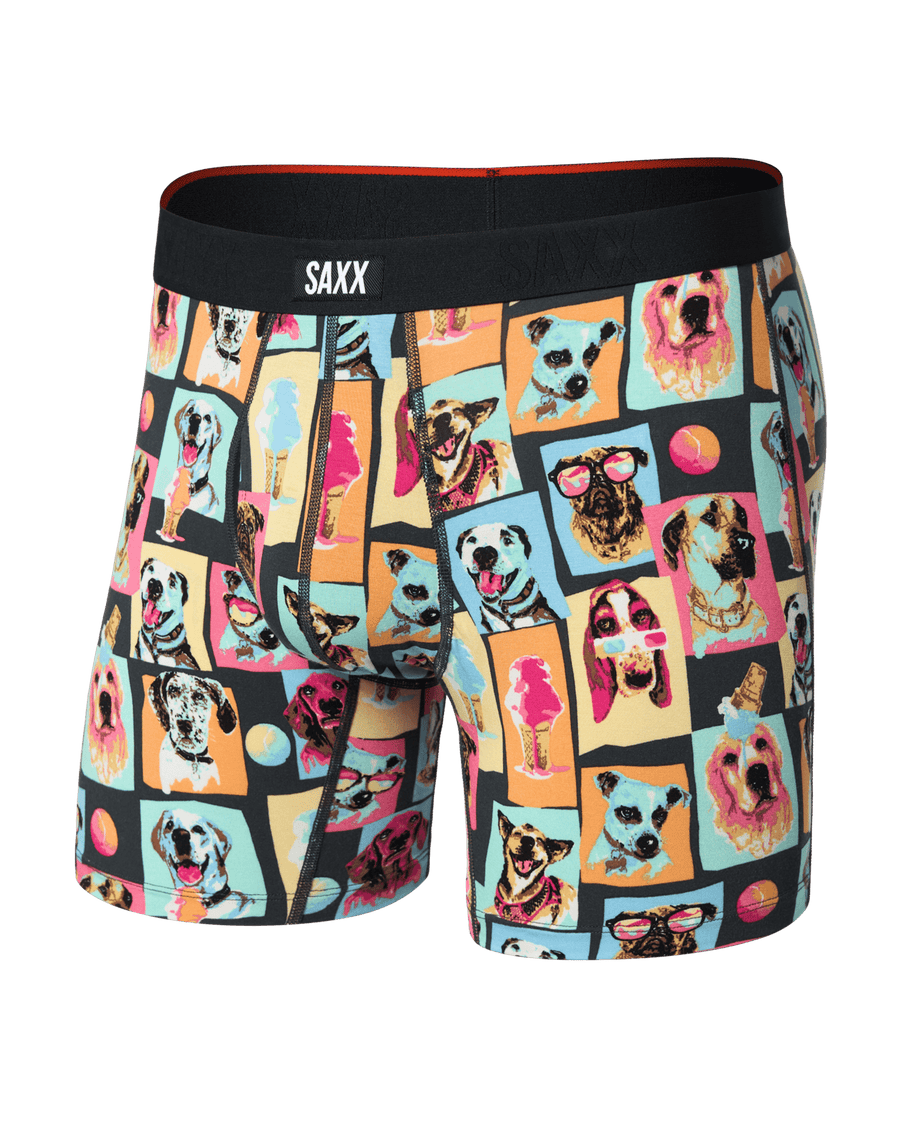 Saxx Vibe Xtra Soft Comfort Boxer Brief - Summer Dogs of Saxx-Multi