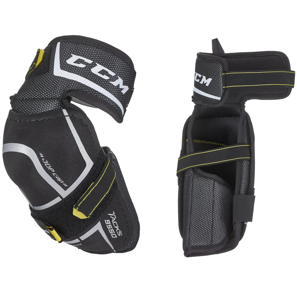 CCM Youth Tacks 9550 Elbow Pads - front and back