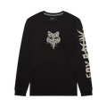 Fox Men's Roughcut Dri-Release Midweight Long Sleeve T-Shirt - Black
