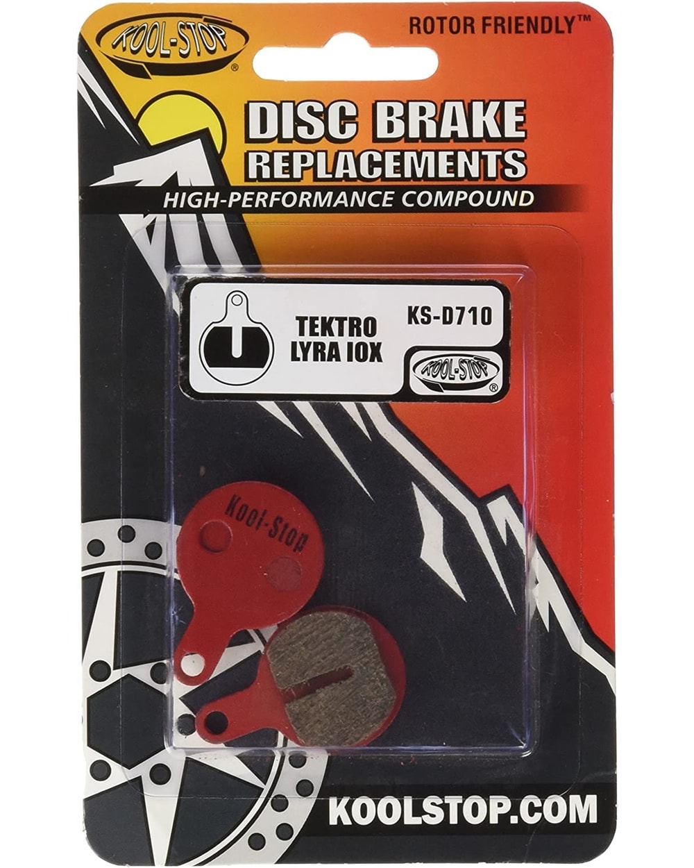 Tektro IOX/Lyra KS-D710 Disc Brake Shoes