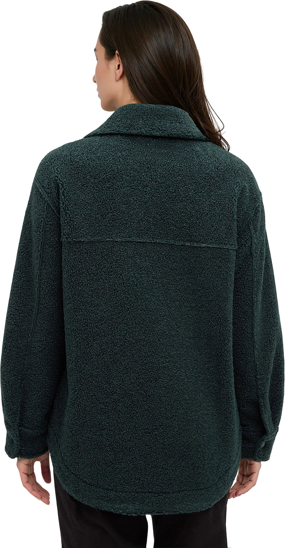 Tentree Women's Sunday Jacket - Dark Forest Green - back