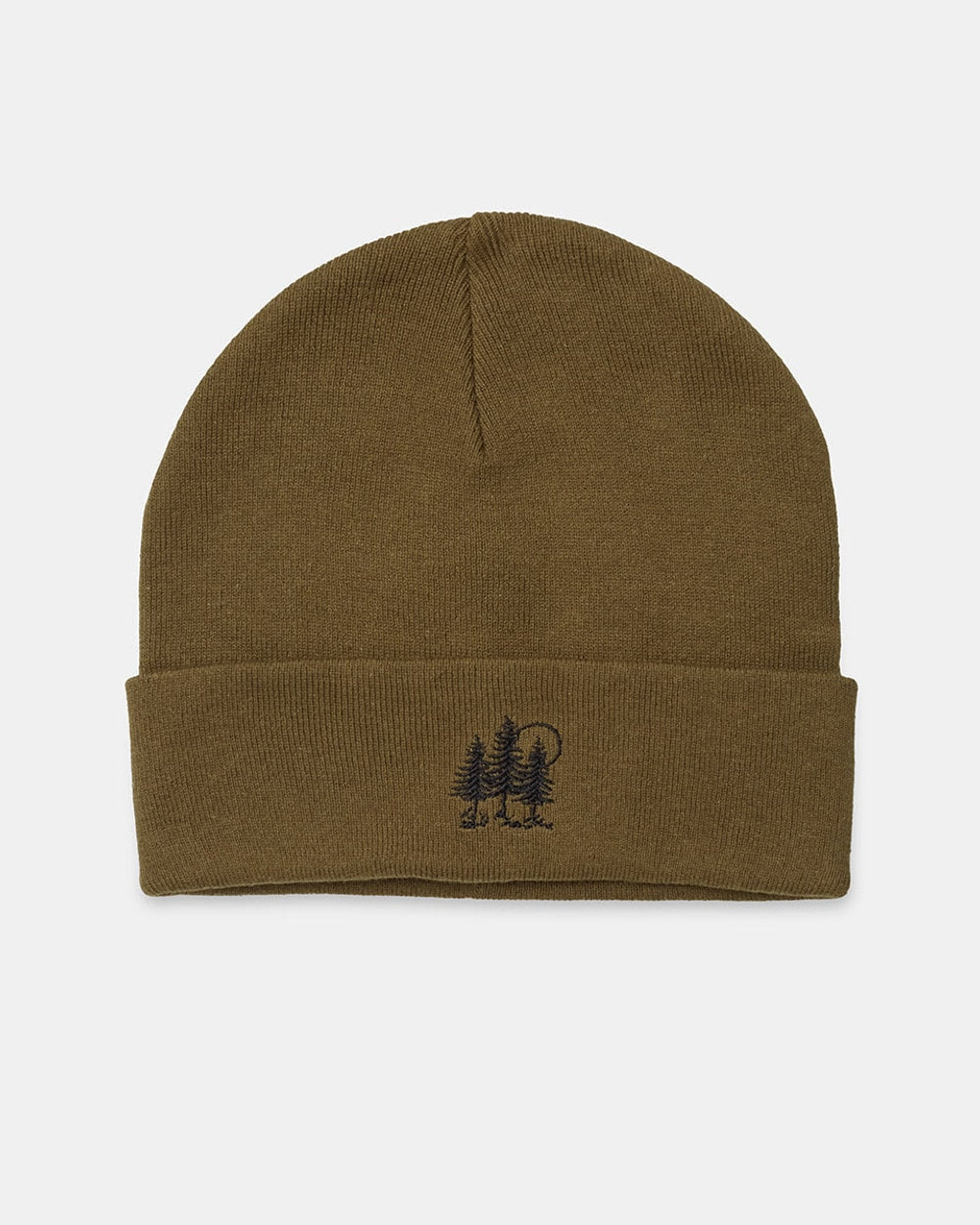 Tentree Golden Forest Beanie Uniform Green front