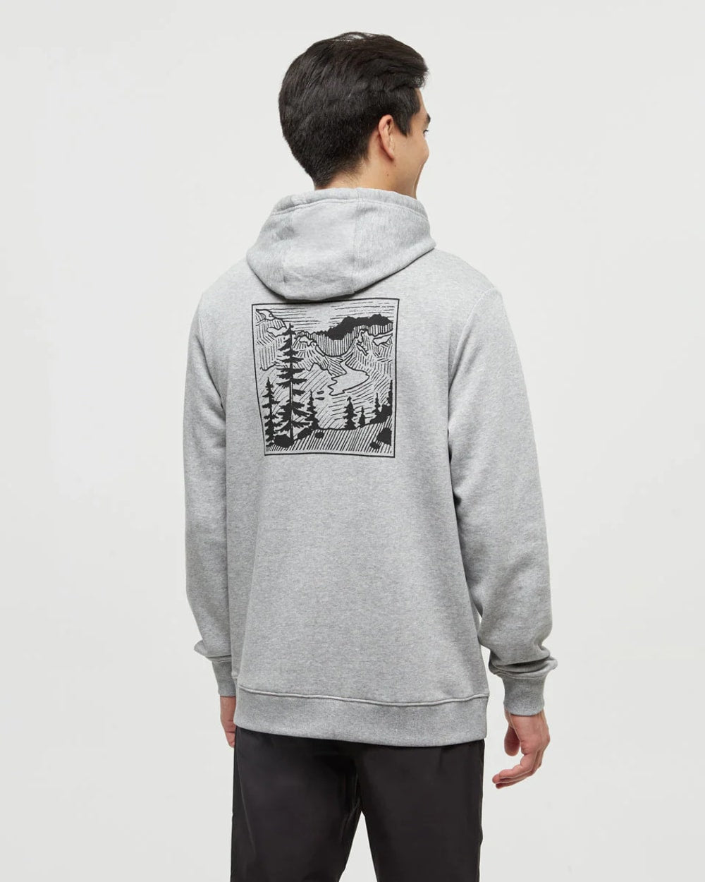 Tentree Men's Etched Mountain Hoodie