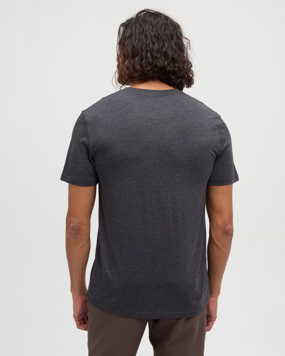 Tentree Sasquatch T-Shirt - METEORITE BLACK HEATHER SNOWMOBILE