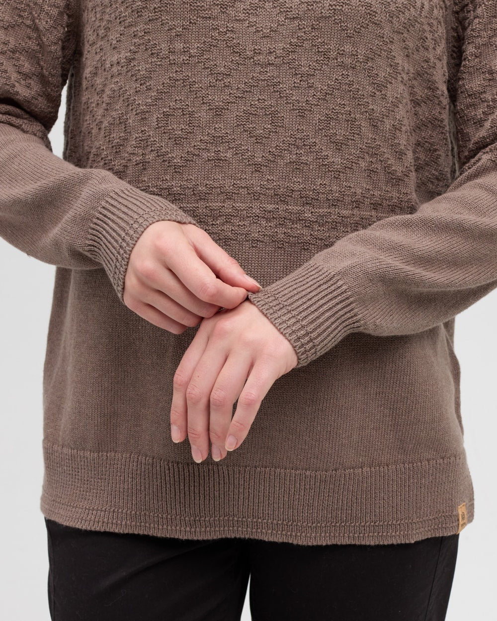 Tentree Women's Mesa Sweater - ASHWOOD HEATHER